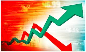 Steep  - Meaning: that goes very quickly from low to high or from high to low.