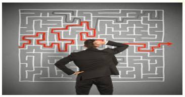 Convoluted  - Meaning: very twisted and difficult to understand.
