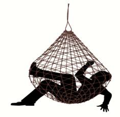 Ensnare  - Meaning: to catch or get control of something or someone.