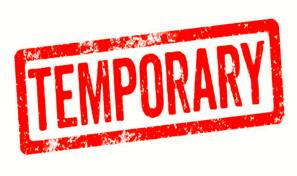 Provisional  - Meaning: for the present time but likely to change.