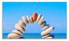 Keystone  - Meaning: the central principle or part of a policy, system, etc., on which all else depends.