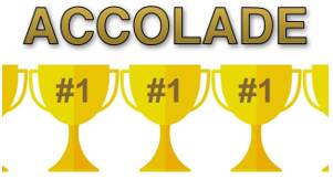 Accolade - An expression of praise or admiration.