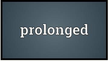 Protracted  - Meaning: lasting for a long time or made to last longer than necessary.