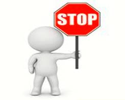 Stall  - Meaning: stop or cause to stop making progress.
