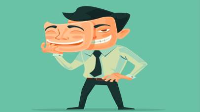 Charade  - Meaning: an absurd pretence intended to create a pleasant appearance