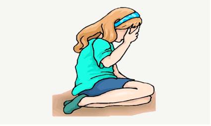 Despairing  - Meaning: showing or feeling the loss of all hope.