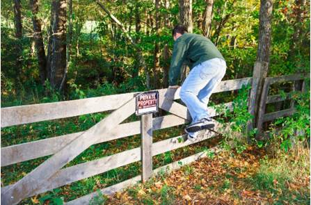 Infiltrate  - Meaning: to enter or make somebody enter a place or an organization secretly.