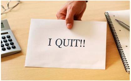 Demit  - Meaning: resign from (an office or position).