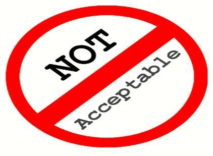 Reprehensible  - Meaning: extremely bad or deserving censure.