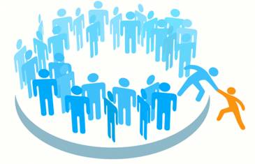 Assimilate  - Meaning: Absorb and integrate (people, ideas, or culture) into a wider society or culture.