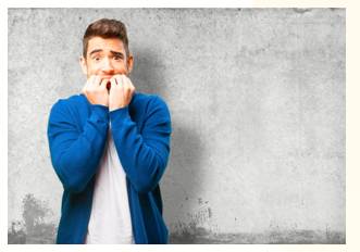 Unease  - Meaning: The feeling of being worried or unhappy about something.