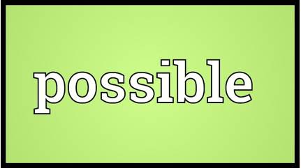 Feasible  - Meaning: That is possible and likely to be achieved.