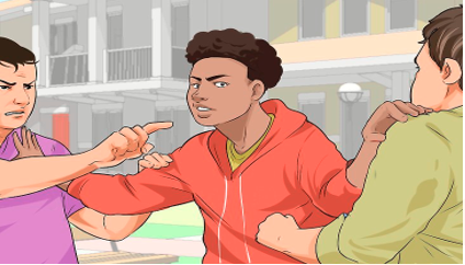 Skirmish  - Meaning: A short fight between small groups of soldiers, etc., especially one that is not planned.