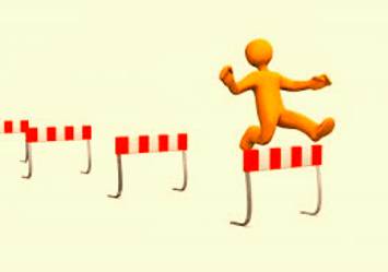 Hobble  - Meaning: Restrict the activity or development of.