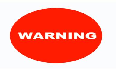 Caveat  - Meaning: A warning to consider something before taking any more action.