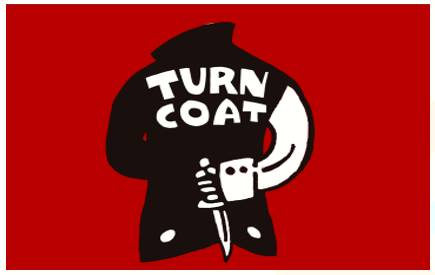 Turncoat  - Meaning: A person who leaves one political party, religious group, etc. to join one that has very different views.