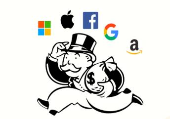 Monopolize  - Meaning: To have or take control of the largest part of something so that other people are prevented from sharing it.