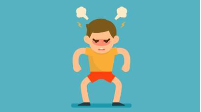 Stir  - Meaning: Arouse strong feeling in (someone); move or excite.