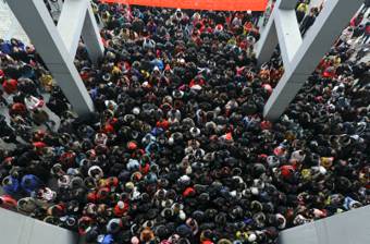 Populous  - Meaning: Having a large population; densely populated.