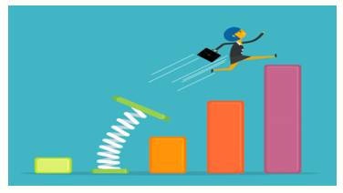 Springboard  - Meaning: Something that provides you either with the opportunity to follow a particular plan of action, or the encouragement that is needed to make it successful.