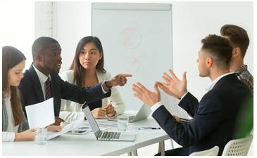 Diatribe  - Meaning: A forceful and bitter verbal attack against someone or something.