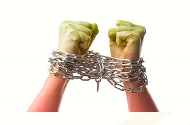 Constrained  - Meaning: Not natural; forced or too controlled.