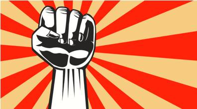 Sedition  - Meaning: Conduct or speech inciting people to rebel against the authority of a state or monarch.