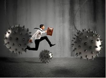 Tumultuous  - Meaning: Involving a lot of change and confusion and/or violence.