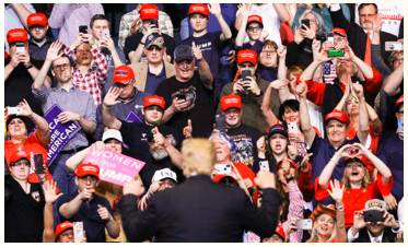 Rally  - Meaning: To come together or bring people together in order to help or support somebody/something.