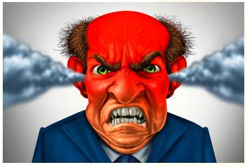 Wrath  - Meaning: Extreme anger.