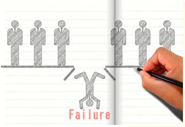 Fiasco  - Meaning: A complete failure, especially a ridiculous or humiliating one.