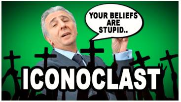 Iconoclast  - Meaning: A person who criticizes popular beliefs or established customs and ideas.