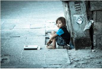Bleak  - Meaning: (of a situation) not hopeful or encouraging; unlikely to have a favourable outcome.