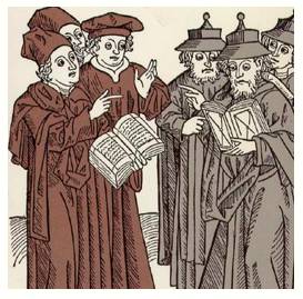 Polemics  - Meaning: The practice of engaging in controversial debate or dispute.