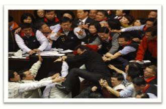 Mayhem  - Meaning: Violent or extreme disorder; chaos.
