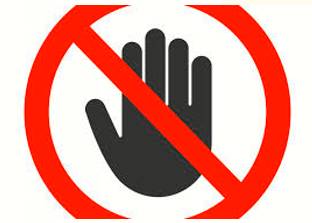 Inhibit  - Meaning- To prevent something from happening or make it happen more slowly or less frequently than normal (रोकना)