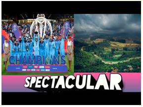 Spectacular  - Meaning- Very impressive.