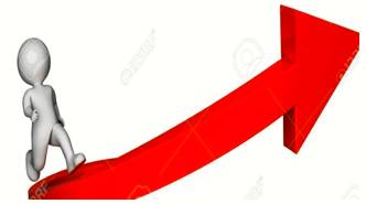 Bulge  - Meaning- A sudden temporary increase in the amount of something.