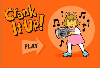 Crank  - Meaning- Increase the intensity of something.