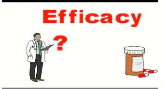 Efficacy  - Meaning- The ability to produce a desired or intended result.