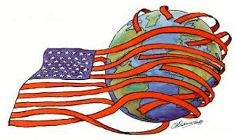 Hegemonic  - Meaning- Showing control by one country, organization, etc. over other countries, etc. within a particular group.