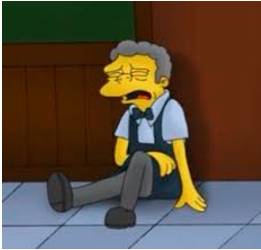 Morose  - Meaning- Miserable, Very Bad.