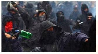 Provocateur  - Meaning- A person who is employed by a government to encourage people in political groups to do something illegal so that they can be arrested.