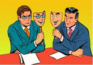Disingenuous  - Meaning-  Not sincere, especially when you pretend to know less about something than you really do.
