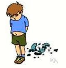 Remorse  - Meaning- The feeling of being extremely sorry for something wrong or bad that you have done.