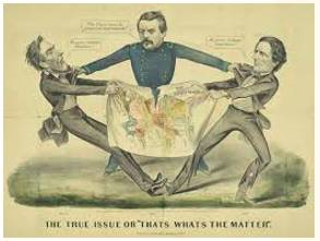 Secede  - Meaning- To officially leave a larger state or organization of states and become independent.