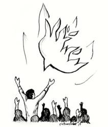 Herald  - Meaning- To be a sign that something is going to happen.