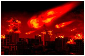 Cataclysmic  - Meaning- Causing sudden and violent change.