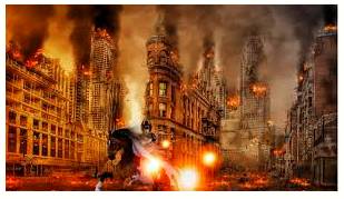 Armageddon  - Meaning- A terrible war that could destroy the world.