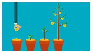 Burgeon  - Meaning- Begin to grow or increase rapidly.